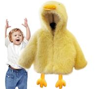 Manteaux d'hiver pour - Veste à capuche en peluche, en coton épais et pelucheux, design confortable et isolant | Vêtements d'extérieur chauds pour tout-petits, aventures en plein air, tenue dé