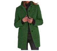 Manteaux Femme d'hiver Manteau Chaud, Veste Grande Taille ÉLéGant Couleur Unie Transition Confortable MatelasséE DéContractéE Scolaire Gala Manche Longue Comfy Bouton