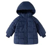 Manteaux Garçon Mi-Long, Manteau Hiver Garçon Manches Longues A Capuche Manteau Chaud Veste Fermeture Éclair Automne Hiver Vêtements D'extérieur Décontracté Blouson Coupe-Vent 3-12 Ans Boy