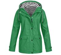 Manteaux Imperméables Femme À Capuche, Veste Femme Hiver Courte Coupe Vent Respirant Sport Coupe Vent Jacket Running Extérieur Elegante Parka Mi Saison Grande Taille Blouson Légère Haut