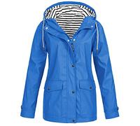 Manteaux Imperméables Femme À Capuche, Veste Femme Hiver Courte Coupe Vent Respirant Sport Coupe Vent Jacket Running Extérieur Elegante Parka Mi Saison Grande Taille Blouson Légère Haut