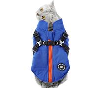 Manteaux pour le froid pour chien de compagnie | Veste d'hiver réversible confortable coupe-vent imperméable pour chien,Veste de chien zippée Manteau pour vêtements pour petites coupes