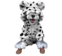 Manteaux pour petits chiens de 7,3 à 9,1 kg - avec capuche et costume d'Halloween rembourré pour chien chaud