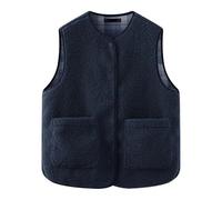 Manteaux Sans Manche Femme Polaire Légère Respirante Léger Compressible Voyage Ourton Élastique Confort Compact Transition Saisonnière Douceur Seconde Peau Gilet Thermique Manches Respirant