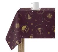 MANTEL RESINADO ANTIMANCHAS MODELO HOGWARTS CHRISTMAS RED