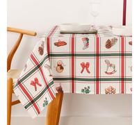 MANTEL RESINADO ANTIMANCHAS MODELO SCOTTISH CHRISTMAS 1