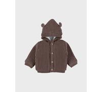 Mantelet en tricot à volants marron 9M(71CM)