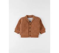 Mantelet en tricot marron 24M(86CM)