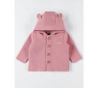 Mantelet en velours, rose 1M