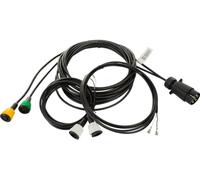 MANTES Faisceau électrique 7m Prise 13 Broches avec 2 connecteurs baïonnette 5 Broches câblage Feux arrière 12V Installation Rapide fiche Robuste pour remorque Plateau Utilitaire