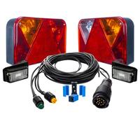 MANTES Kit Feux Arrière DPT 35, avec Feux de Gabarit DPT 15-7 m, Faisceau de Câbles