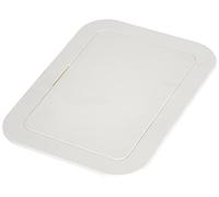 Manthorpe GL50 Trappe d'inspection pour panneau d'accès Blanc 100 mm x 150 mm Boîtes à fusibles, interrupteurs, commandes, robinets d'arrêt, vannes, blanc