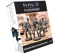 mantic Halo : Flashpoint Desperate Measures Pack d'extension | Extension de scénario pour jeu de figurines Halo | Nouvelles missions et gameplay