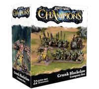 Mantic Games, Kings of War Champions : Grunk Blackclaw Company Box - Jeu de Société