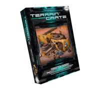 Mantic MGTC201 Forgotten Foundry Terrain Crate Set de caisses Marron