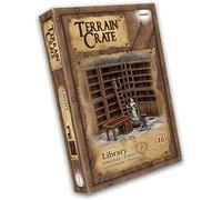Mantic TerrainCrate : Library - Fantasy RPG Scenery - 16 Pièces Plastique - A partir de 3 Ans