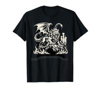 Manticore Dark Fantasy Monstre Médiéval Mythique Créature T-Shirt