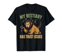 Manticore Fantasy Creature Mythologique Monstre Cadeau T-Shirt