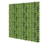 Mantigositeen Haie de lierre artificiel - Feuille de pastèque - Brise-vue - 100 x 300 cm - Clôture brise-vue - Feuilles de lierre - Idéal pour les terrasses en plein air