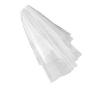 Mantilla Élégant voile de mariée double couche pour bal de fin d'année, fête, spectacle, robe de soirée