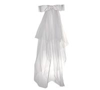 Mantilla Voile de mariée avec perles pour bal de ballet, bal de fin d'année, accessoires de cheveux et accessoires de scène, perles de cristal cousues à la main, voile de mariage, peigne réglable