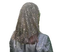 Mantilla Voile pour messe, bandeau floral catholique, étoile noire | Voile catholique en dentelle noire pour messe, couvre-tête floral, écharpe en tulle, voile de fête