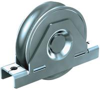 Mantion - Monture a galet avec support interieur-gorge ronde diametre 16 mm - Ø mm.100 - Charge kg.200 - Platine mm.138 -