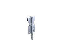 Mantion Monture d'extrémité BOB50E – 2 galets polyamide, fixation sur plat, 50 kg, Profil 40 x 6