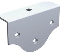 Platine équerre fixation sur plat M10 MANTION - Trou taraudé - 28x95xH.62 mm - 0037