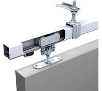 MANTION SAS FFA10061 Monture sur Chant Sportub MANTION pour déplacement Long Droit 150kg-2 Galets Acier-255AL