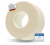 Mantle Rouleaux de Ruban adhésif pour Doigts Blanc 2,5 cm x 10 m pour Escalade, Boulder, Arts Martiaux, Handball, Basketball