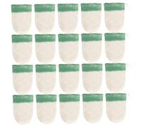 Mantles de Lanterne, 20pcs Lantern Mantles 4x3 Pouces de Forme Propane avec Cordon Facile à Utiliser pour Les Fournitures extérieures