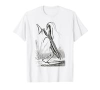 Mantodea Insects Funny Bugs Entomologist Vintage Entomologist T-Shirt Graphique avec Valeur