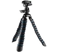 Mantona Armadillo mini trépied 28cm – Trépied de poche flexible jusqu’à 3 kg, tête rotule 360°, compatible avec GoPro, Insta360, DSLR & smartphones, idéal pour vlog & voyage