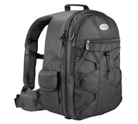 Mantona Azurit Sac à dos Photo Noir pour Appareil DSLR/DSLM Capacité 5 Objectifs & Divers accessoires avec Fixation pour trépied Pieds stabilisateurs Poignée renforcée Bretelles Transport Confort