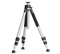 Mantona Basic Fortis 161S Trépied Photo en Aluminium très résistant avec tête sphérique, Hauteur 35 à 161 cm, Charge 10 kg, Poids 3,02 kg, Stable et Fonctionnel, avec Sac