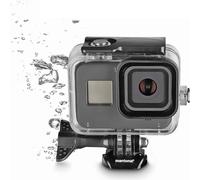Mantona Boîtier étanche Deep Dive compatible avec GoPro Hero 8 – Protection étanche jusqu'à 60m, anti-chocs, étanche à l'eau, la neige et la poussière, avec adaptateur compatible avec GoPro