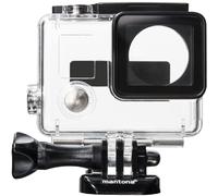 mantona Logement pour GoPro (Boîtier, Héros 4), Caméra d'action : accessoires, Transparent
