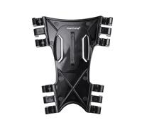 Mantona Clip de fixation 360° (compatible avec GoPro Hero 11 10 9 8 7, Session et autres caméras d'action, rotation 360°, format plat)