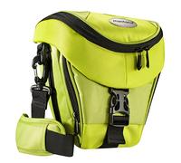 Mantona Colt Premium Sac pour caméra SLR (sac universel incl. accès rapide, protection contre la poussière, sangle de transport et compartiment pour accessoires) vert clair