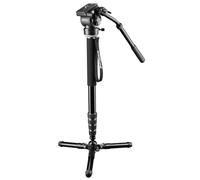 Mantona Dolomit Mono Monopod Fluide avec tête pour Appareil Photo/Vidéo