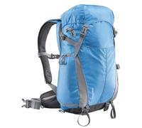 Mantona Elements Outdoor Sac à dos (avec sac pour caméra amovible pour caméra DSLR incl. housse anti-pluie/compartiment pour laptop/support de trépied) bleu