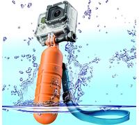 Mantona Flotteur compatible avec GoPro - poignée flottante compatible avec GoPro Hero 11-4, Session