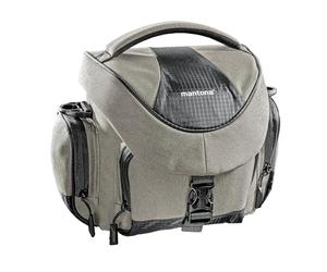 Mantona Housse Premium pour Appareil Photo Taupe
