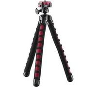 Mantona Kaleido Flex de Photo/de table et Travel Trépied avec rotule avec plateau rapide et sac de transport) Sundown Rouge Sundown red G