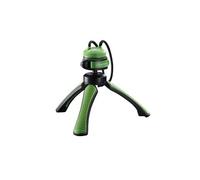 Mantona Kaleido Gaia Mini trépied de table et main (avec rotule, prise (1/4 "), l'eau Ose et Hands chlafe) Vert Lime