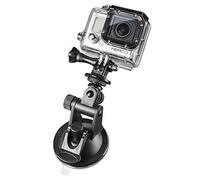 Mantona Mini Support à Ventouse (avec Filetage 1-4"" et raccord GoPro, Compatible avec GoPro Hero, caméras compactes numé 2103
