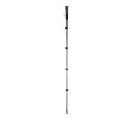 Mantona Monopode Basic UNA 44C - en carbone, hauteur max 182 cm, charge 8 kg, léger et pratique