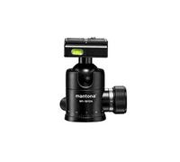 Mantona Rotule Onyx 8 (M1-3008A) – Socle fixation rapide compatible Arca‑Swiss 50 mm, professionnel