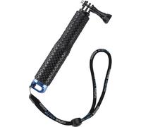 Mantona Perche télescopique (50 cm, pour systèmes de montage compatible avec GoPro, pour Hero 11 10 9 8 7, Session et autres caméras d'action, extensible de 18 à 50 cm)